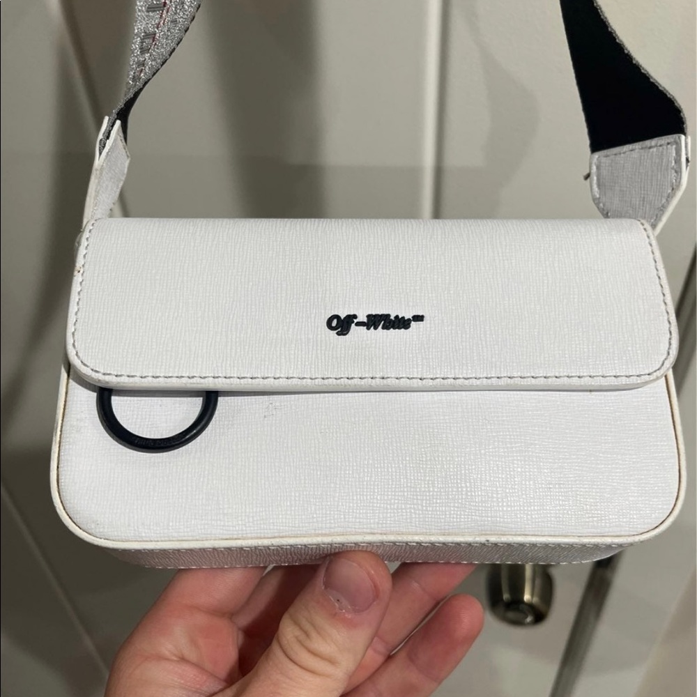 Off white crossbody bag